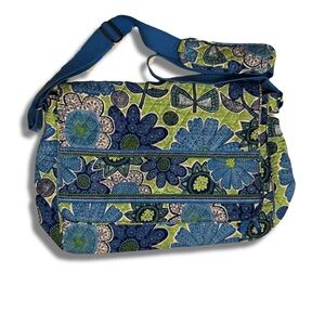 Vera Bradley Crossbody Messenger Shoulder Bag Doodle Daisy